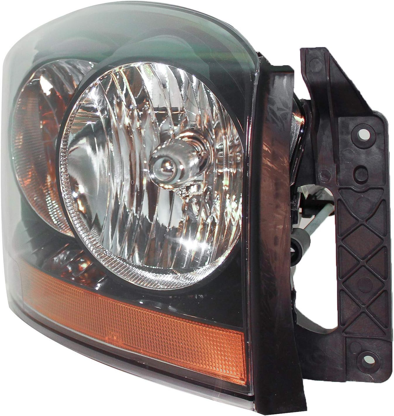 For Dodge Pick Up (New Style) | R1500 Mega Cab Headlight 2006 Driver and Passenger Side Headlamp Assembly Replacement
