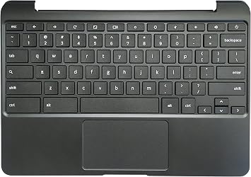 Replacement Keyboard Compatible for Samsung ChromeBook XE500C13 BA98-00603A BA98-00766A US Layout with Palmrest Cover