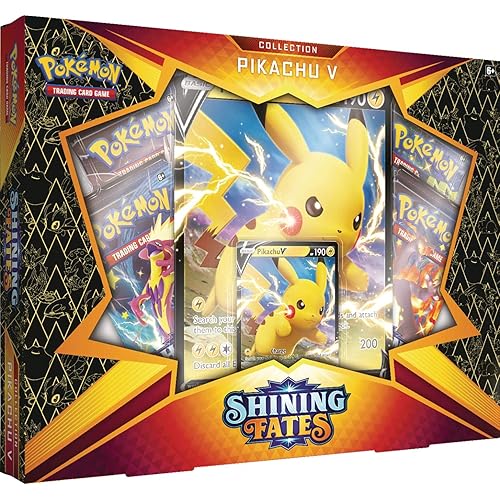 Pokemon TCG: Shining Fates Collection Pikachu V Box