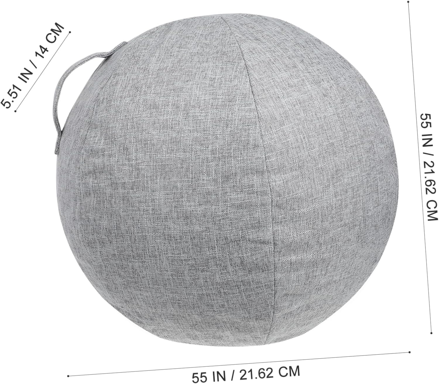 Toddmomy Yoga Ball Cover Yoga Balls Cover Yoga Balls Yoga Balls Supply Handheld Yoga Balls Sleeve Yoga Ball