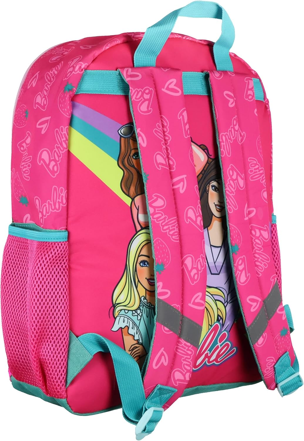 Barbie Backpack Barbie and Friends 16" Sequin with Tech Sleeve School Bookbag - Image 3
