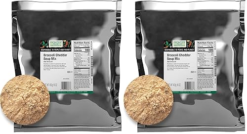 Frontier Co-op Broccoli Cheddar Soup Mix, 16 Oz, Bulk Bag