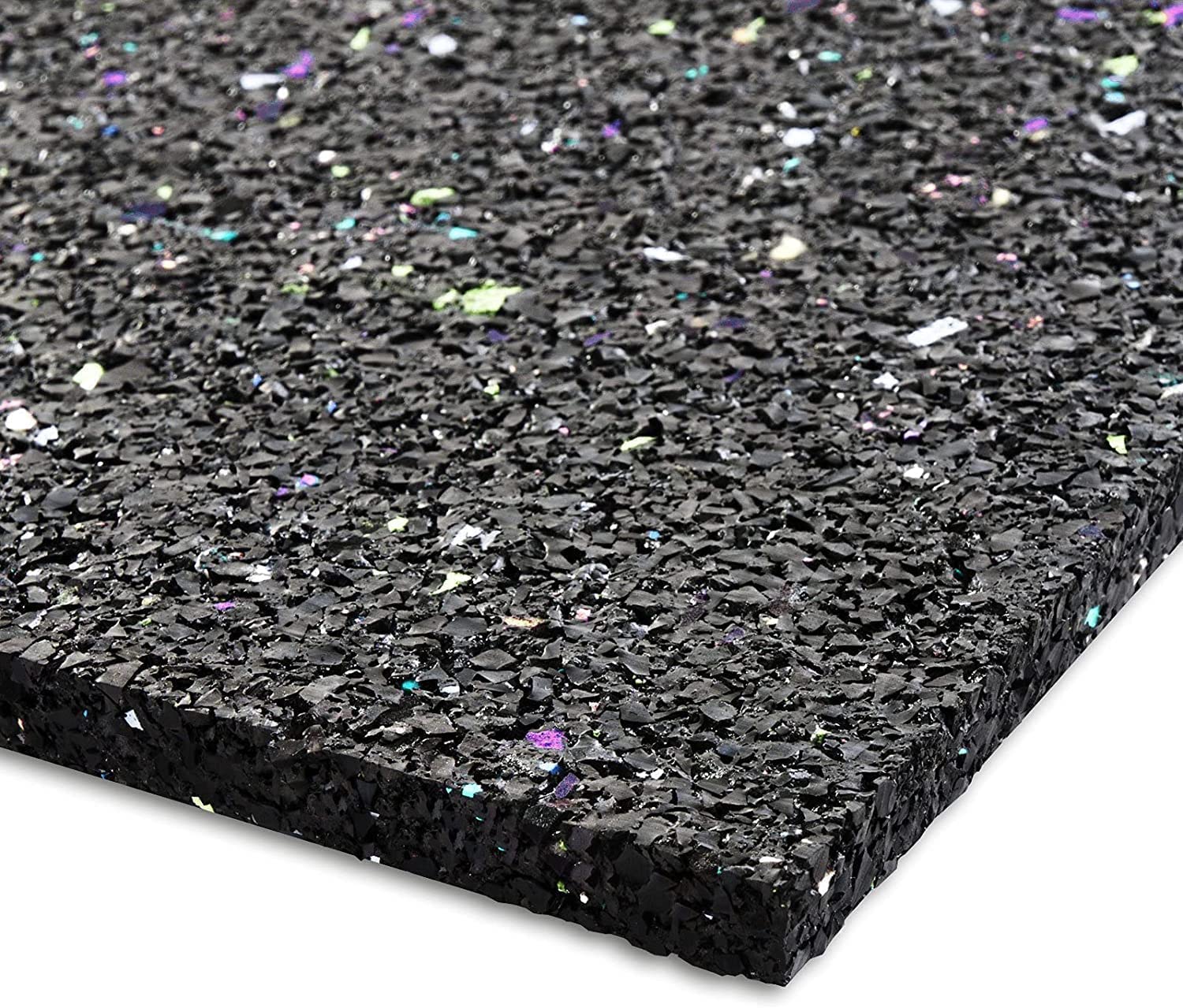 Alfombra De Goma Granulada Para Establos - Antideslizante, Alivia Articulaciones, Grosor 0.5 Cm, 450x125 Cm