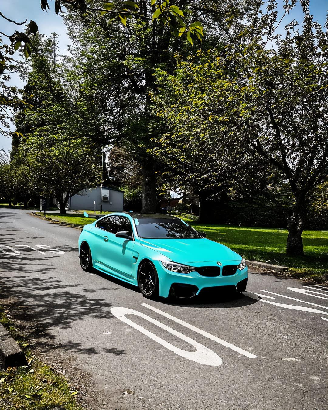 VViViD+ Premium Vinyl Wrap Film (25ft x 5ft, Matte Miami Teal)