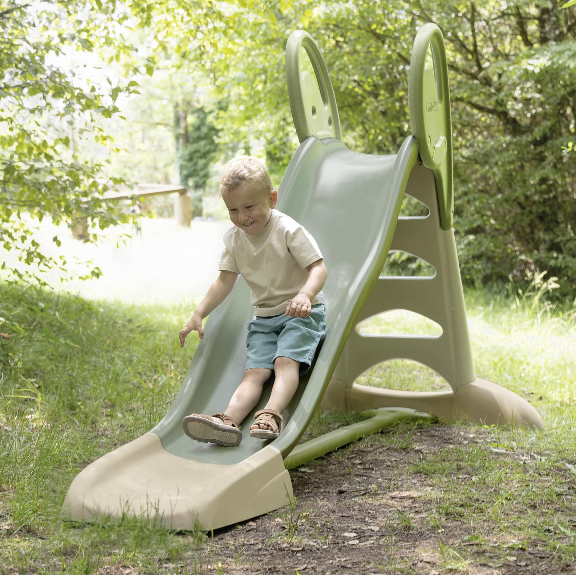 Smoby Life XL Doppel-Wellen-Rutsche 2,30 Meter mit Wasseranschluss Recycling-Anteil