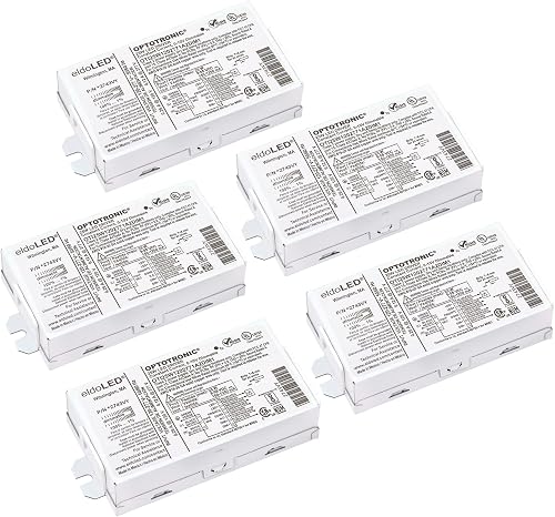 Pack of 5 - eldoLED *2743VY OPTOTRONIC 25W 120V-277V AC 50/60Hz Constant Current
