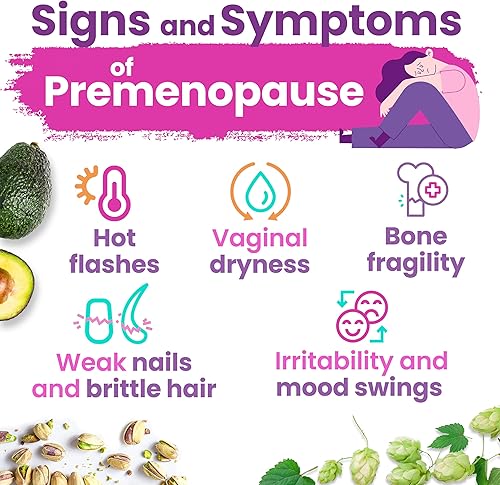 Miniatura 4 de ClimaFort Suministro para 60 días - Suplemento para la menopausia para mujeres, equilibrio hormonal premenopausia. Alivio seguro de la menopausia