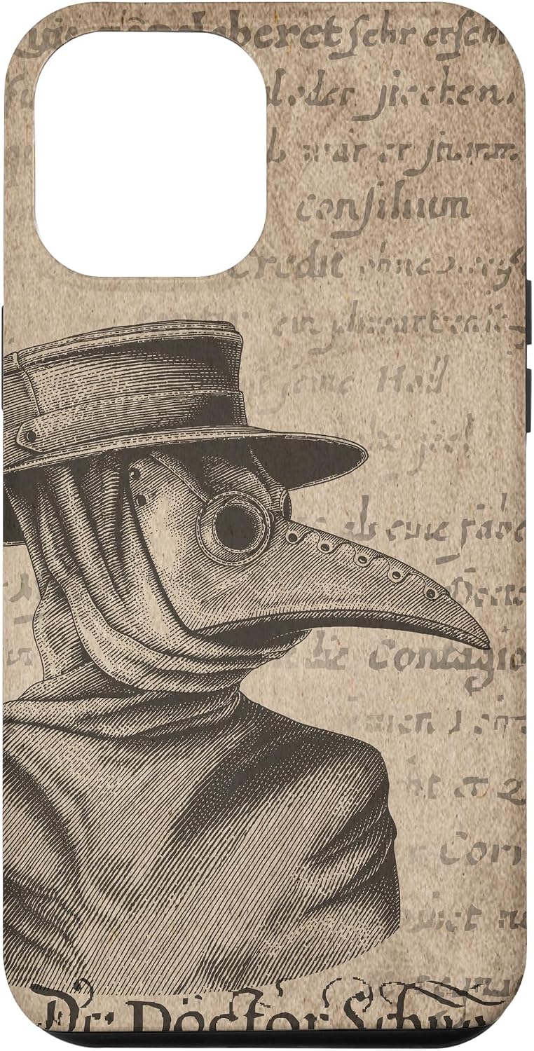 Plague Doctor Vintage Gothic Medieval Medicine Healthcare Case for iPhone 12 Pro Max