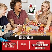 Vista 7 de Exploding Kittens: El Juego de Mesa - El Juego de Fiesta Lleno de Acción para Celebrar el 10º Cumpleaños - 2-6 Jugadores a Partir de 7 Años - Ideal