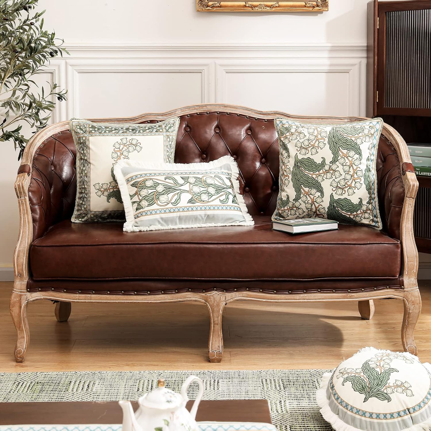 patdrea Decorative Throw Pillow Covers Set of 4,Velvet Soft Farmhouse Throw Covers,Throw Pillow Case for Car Couch Sofa Bed Living Room