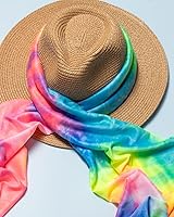 Vista 26 de KISS COLORS & CARE Bufanda de satén suave – Negro, de larga duración, multiusos, suave bufanda premium para minimizar el encrespamiento, evitar