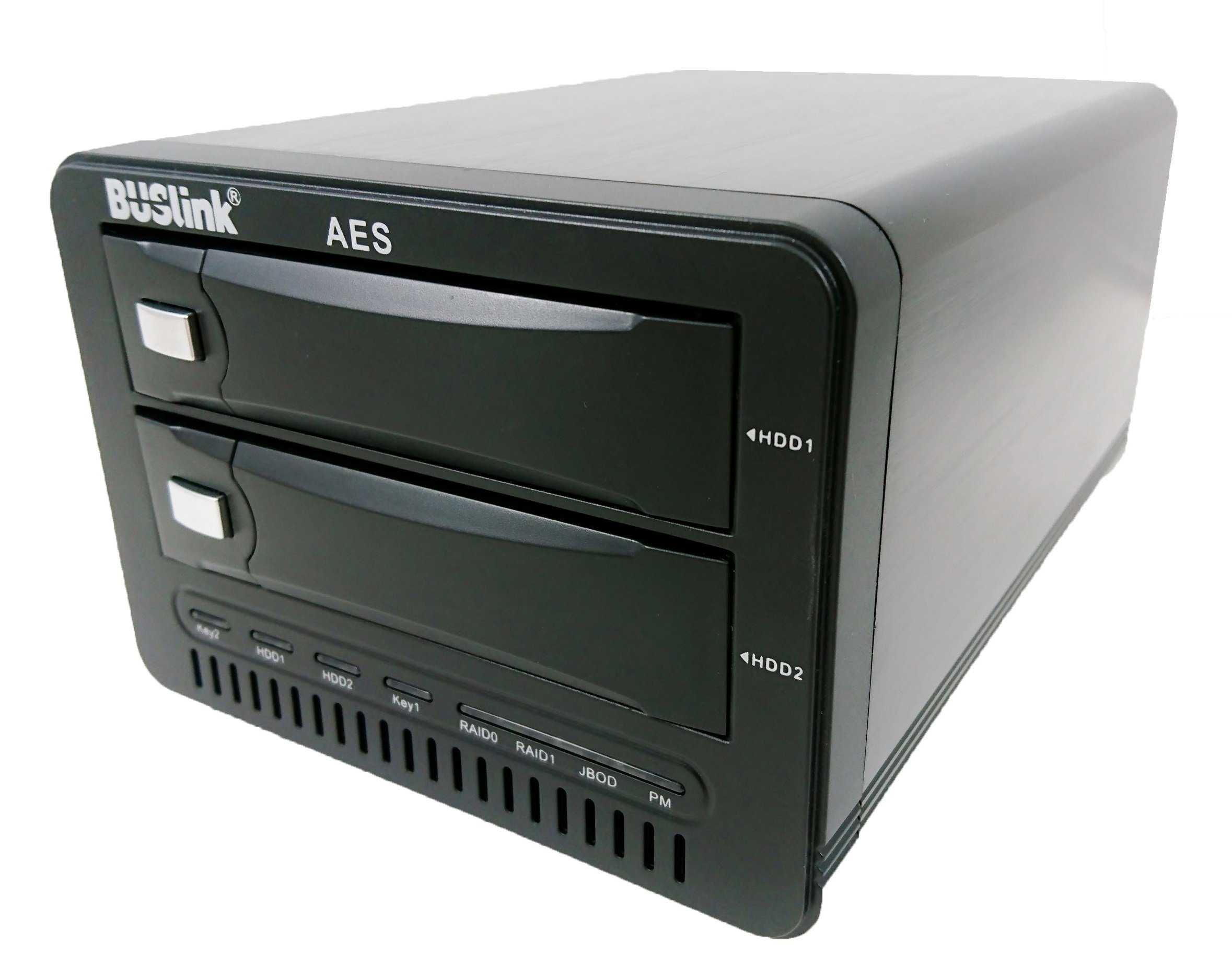 CSE4TB2SDG2R1 4TB SSD Single Key Mode 0 2-Bay RAID 1 256-bit AES USB-A 3.2 Gen 2/eSATA CipherShield FIPS 140-2 Level 2 HIPAA Hardware Encrypted External Drive