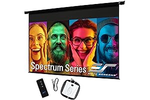 120 Inch Projector Screen for Home Theater, Elite Screens Spectrum 120" 16:9...