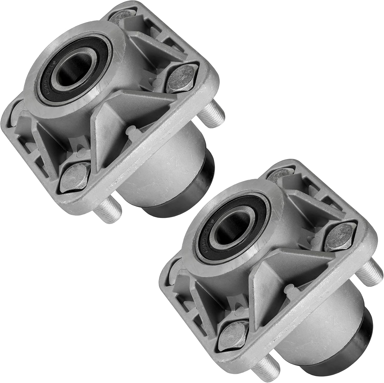 Caltric 2 Complete Front Wheel Hub Compatible With EZGO RXV 2008 - UP Gas/Electric 600001 609603