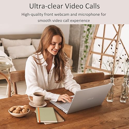 Miniatura 7 de ASUS Vivobook Laptop FHD de 15.6 pulgadas, AMD Ryzen 3 3250U, 8 GB de RAM, SSD de 128 GB, Windows 11 Home, plata transparente, M515DA-WS33