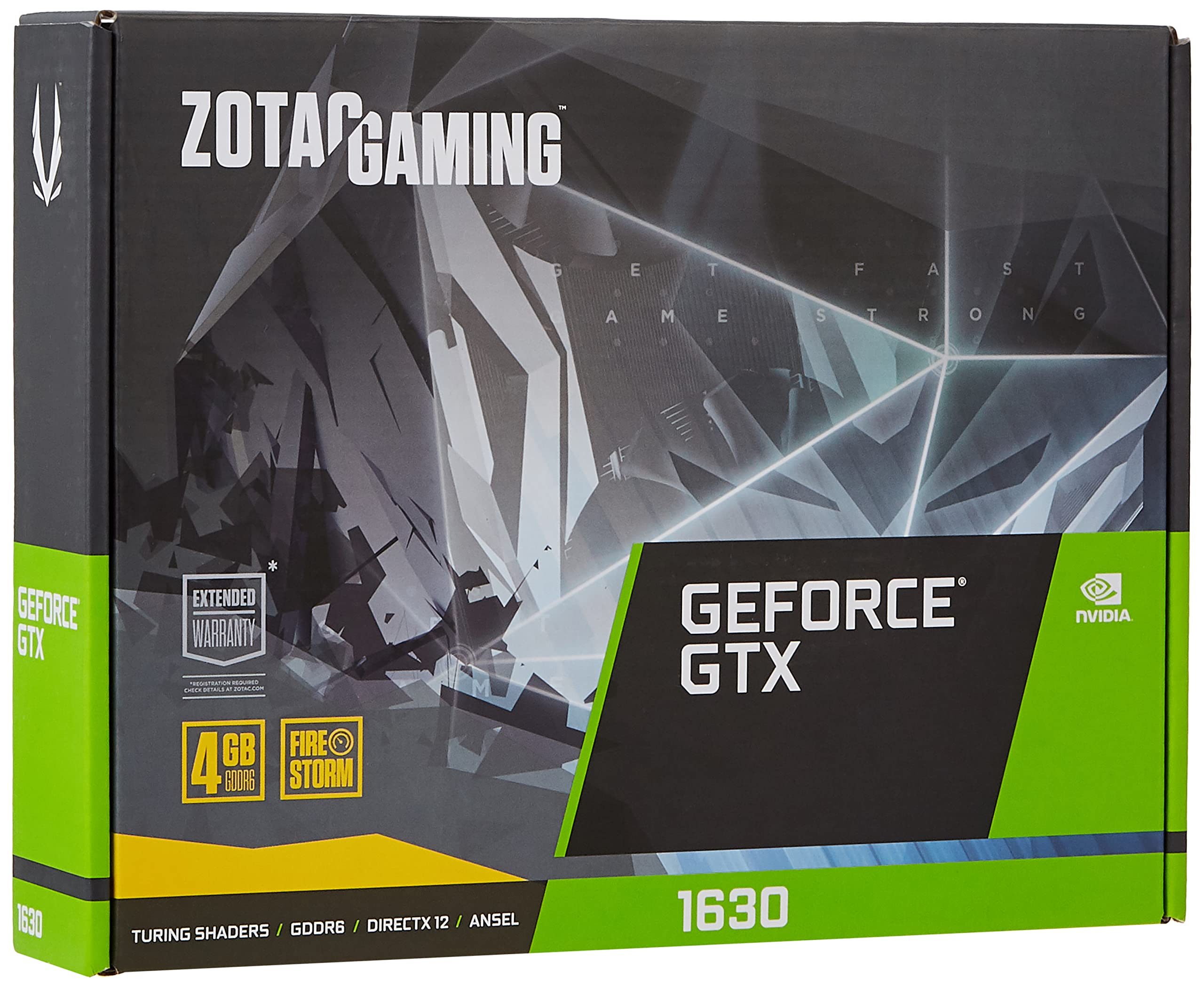 ZOTAC GAMING GeForce GTX 1630 グラフィックスカード 4GB GDDR6 ZTT16300F10L 直営の通販