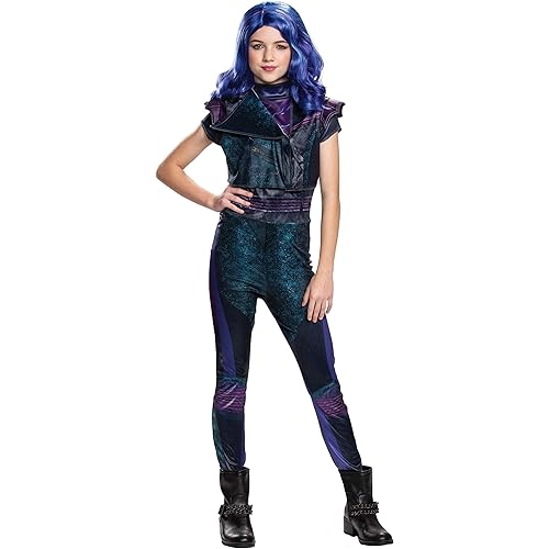 Disney Mal Descendants 3 Classic Girls' Costume, Purple