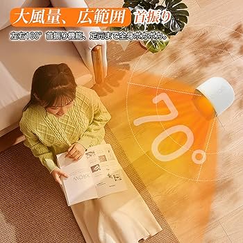 Amazon | LAOGOT ヒーター セラミックヒーター【ECO知能恒温