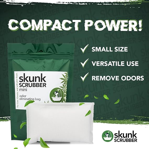 NonScents Refrigerator Deodorizer (4-Count) & Smoke Odor Eliminator Bag - Ultimate Odor Control Bundle for Fridge, Freezer, Cars, Small Spaces Fragrance-Free & Long-Lasting