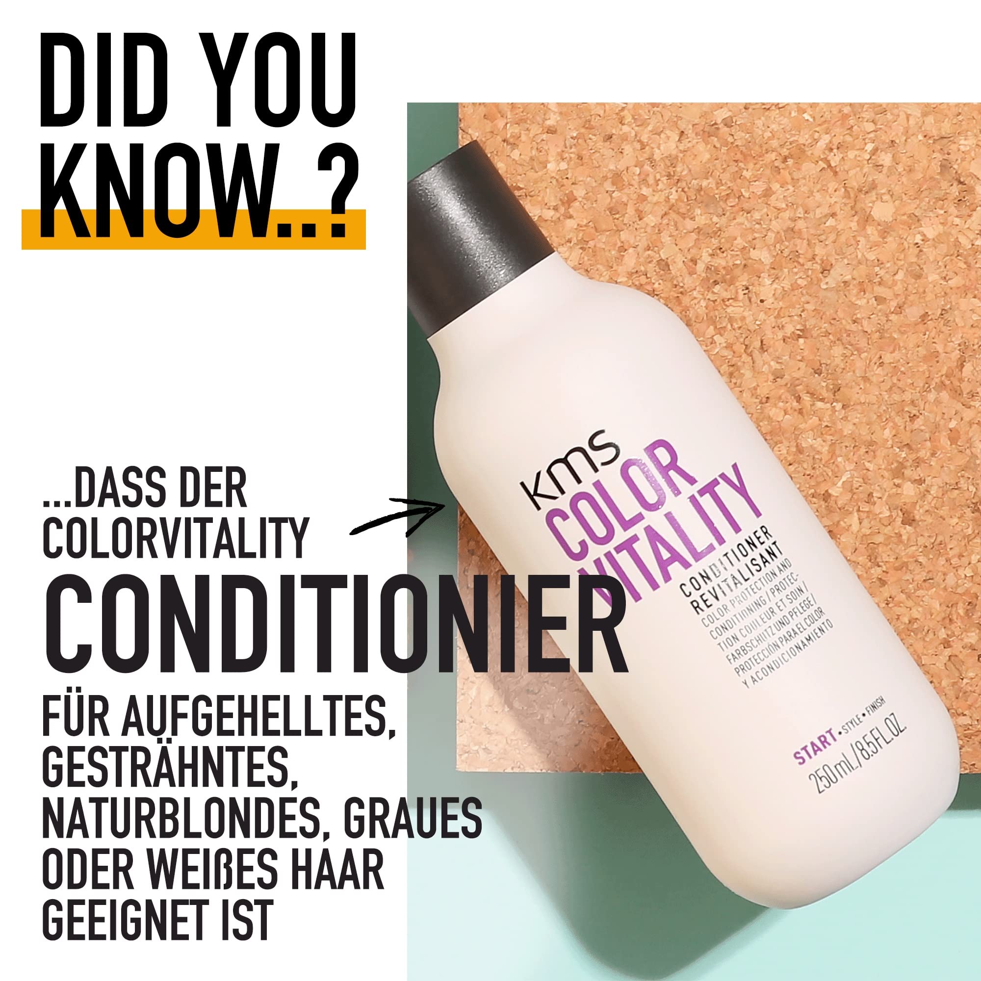 KMS COLORVITALITY Conditioner für gefärbtes Haar, 250 ml