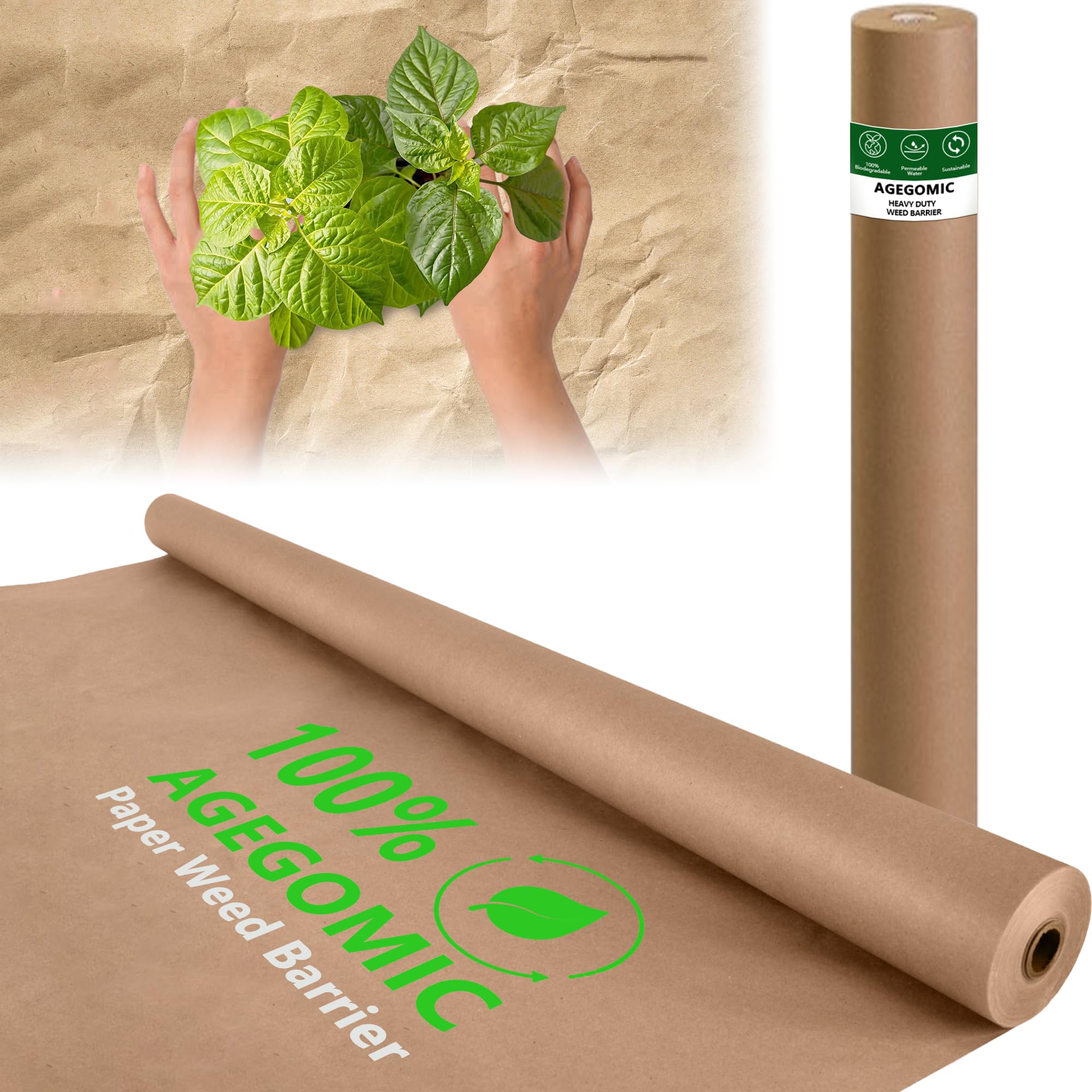 Biodegradable Weed Barrier 4 x 100 Ft