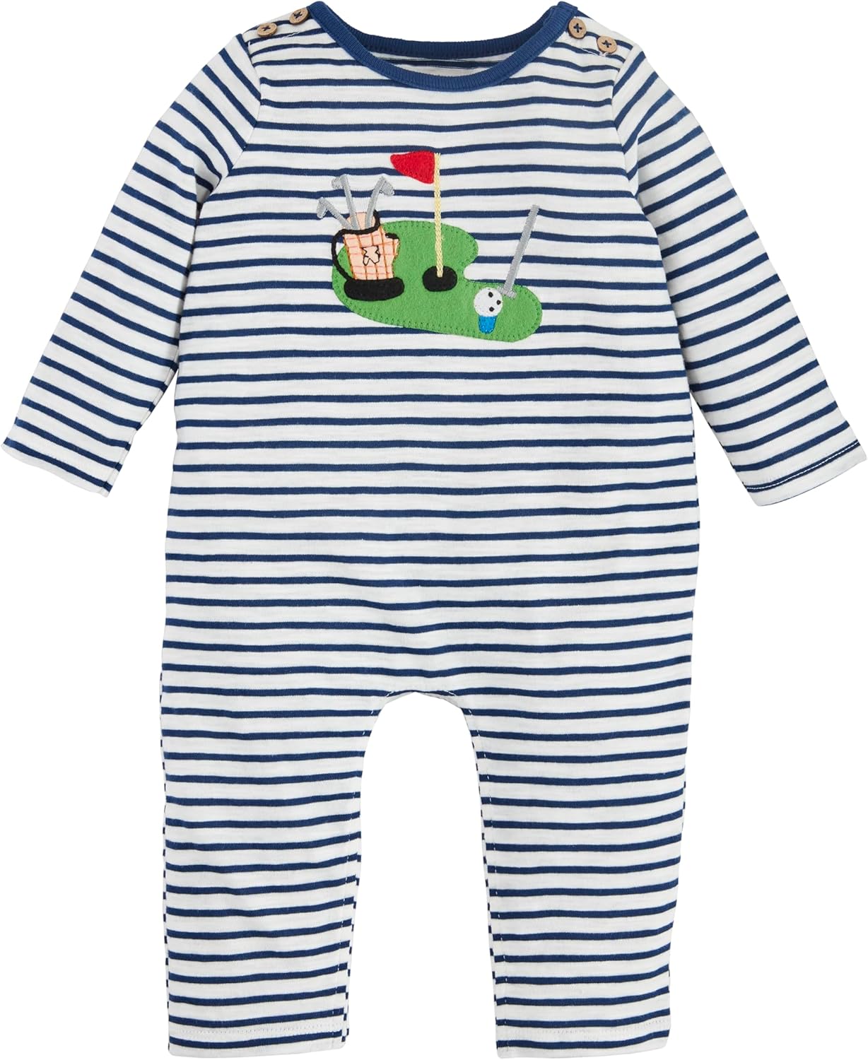Mud Pie baby-boys Mud Pie Children's Golf Stripe 1pc