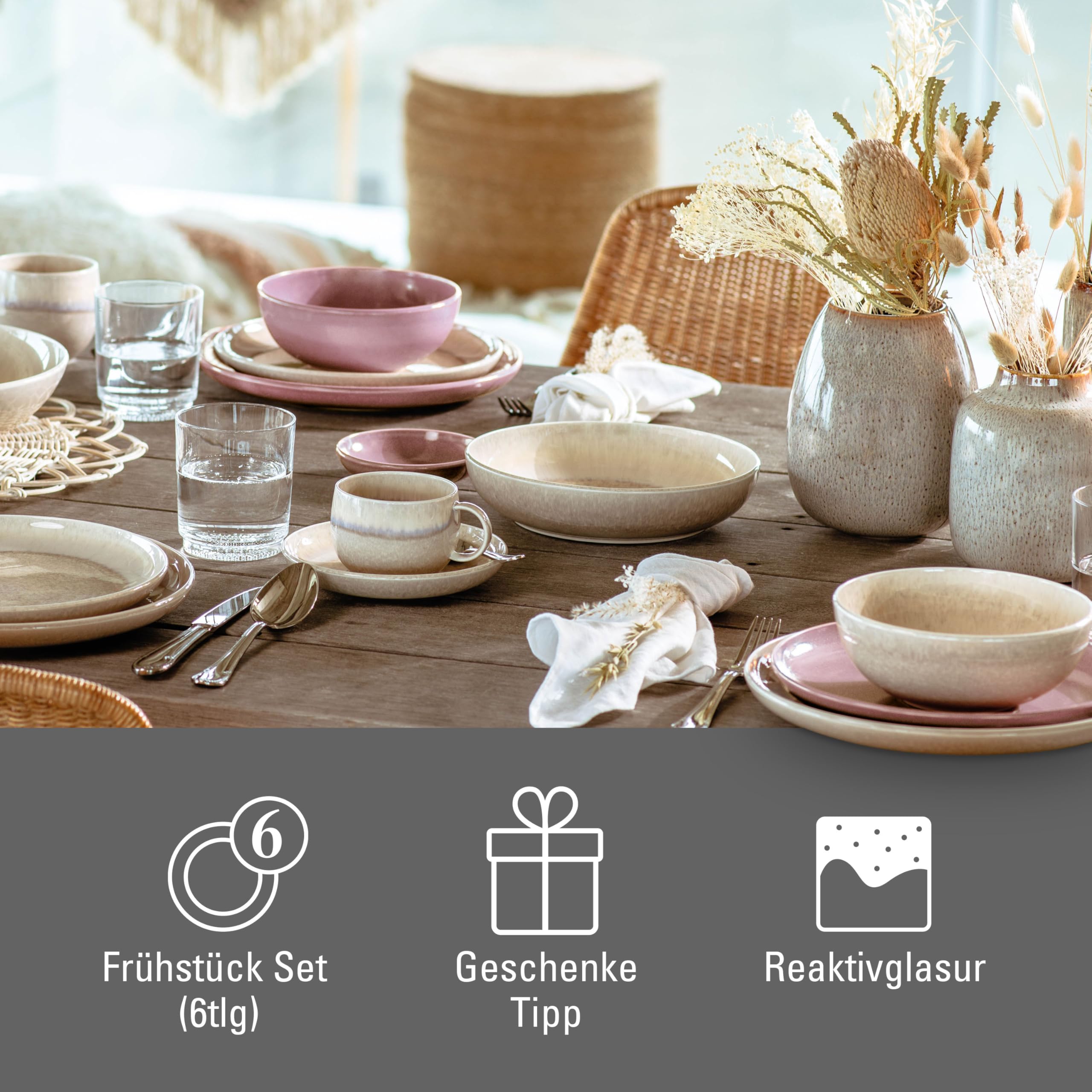 Amazon.com: Like. by Villeroy and Boch - Perlemor Sand Porcelain