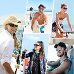 Duduma Lunettes de soleil de sport polarisé pour les hommes Running Cycling Fishing Golf Driving Shades UV400 Lunettes de soleil de protection Tr90