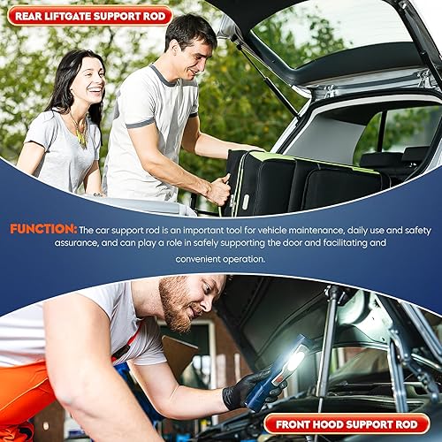 Miniatura 5 de Soporte de elevación para ventana trasera, amortiguadores de gas de vidrio para Jeep Grand Cherokee 6601 2005-2010 05 06 07 08 09 10 Jeep Grand