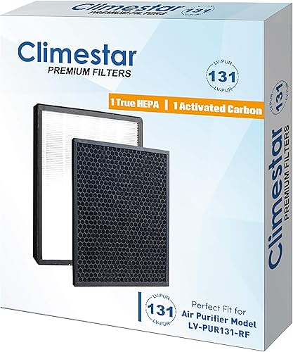 Miniatura 2 de Climestar Filtro HEPA de grado H13 y prefiltro de repuesto compatible con purificador de aire Levoit LV-PUR131