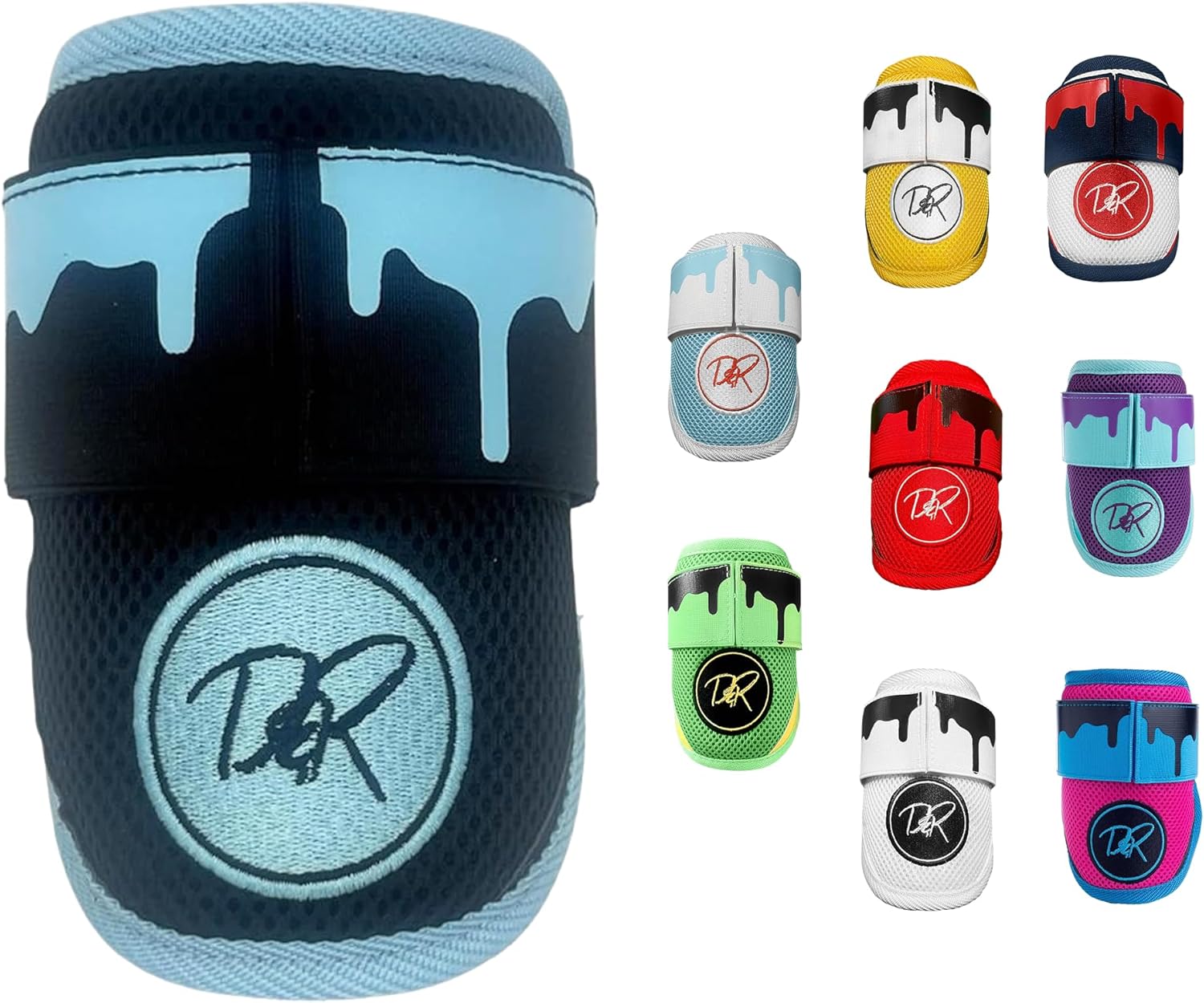 Drip and Rip - Youth Softball Elbow Guard - Baseball Batters - Baseball Elbow Guard - Youth with Adjustable Straps - Ages 10 to 12