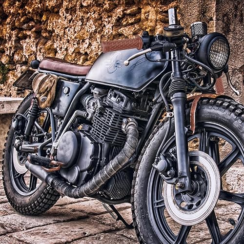 Miniatura 4 de HIAORS Agarres universales de 78 pulgadas para manillar de motocicleta, repuesto para Honda CRF50 CRF70 XR50 Kawasaki KLX110 KLX125 SSR125 Apollo