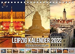 Gutdesign Leipzig Kalender 2022"Leipzig in einem besonderen Licht" (Tischkalender 2022 DIN A5 quer)