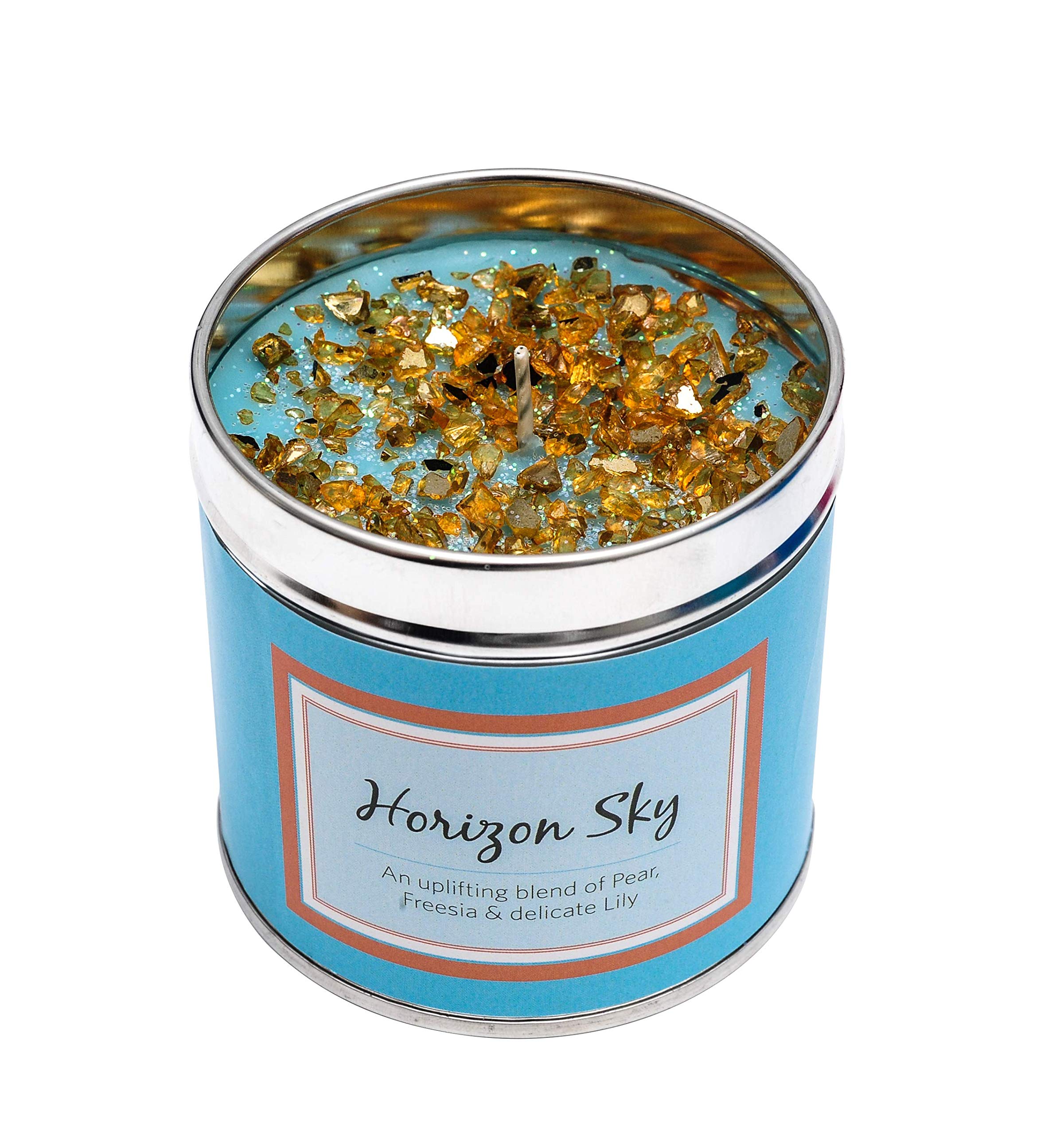 Best Kept Secrets Sky Blue Seriously Scented Sparking Candles In Tin Horizon Sky