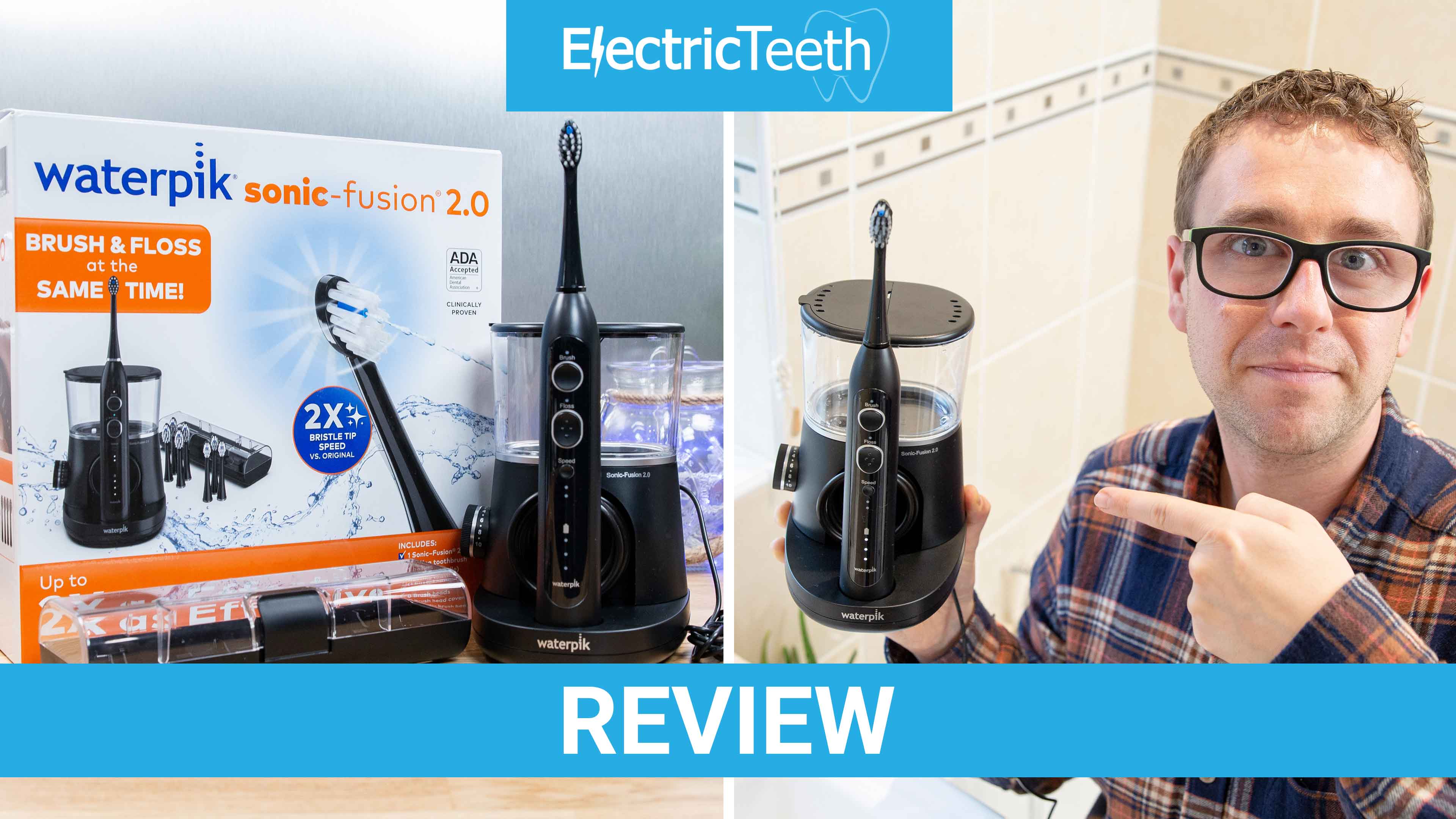 Watch Waterpik Sonic-Fusion 2.0 Flossing Toothbrush on Amazon Live