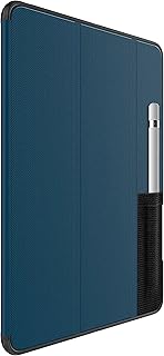 OtterBox Symmetry Series Case for iPad 5th & 6th Gen - Non Retail Packaging - Coastal Evening (Clear/Black/Blazer Blue)
