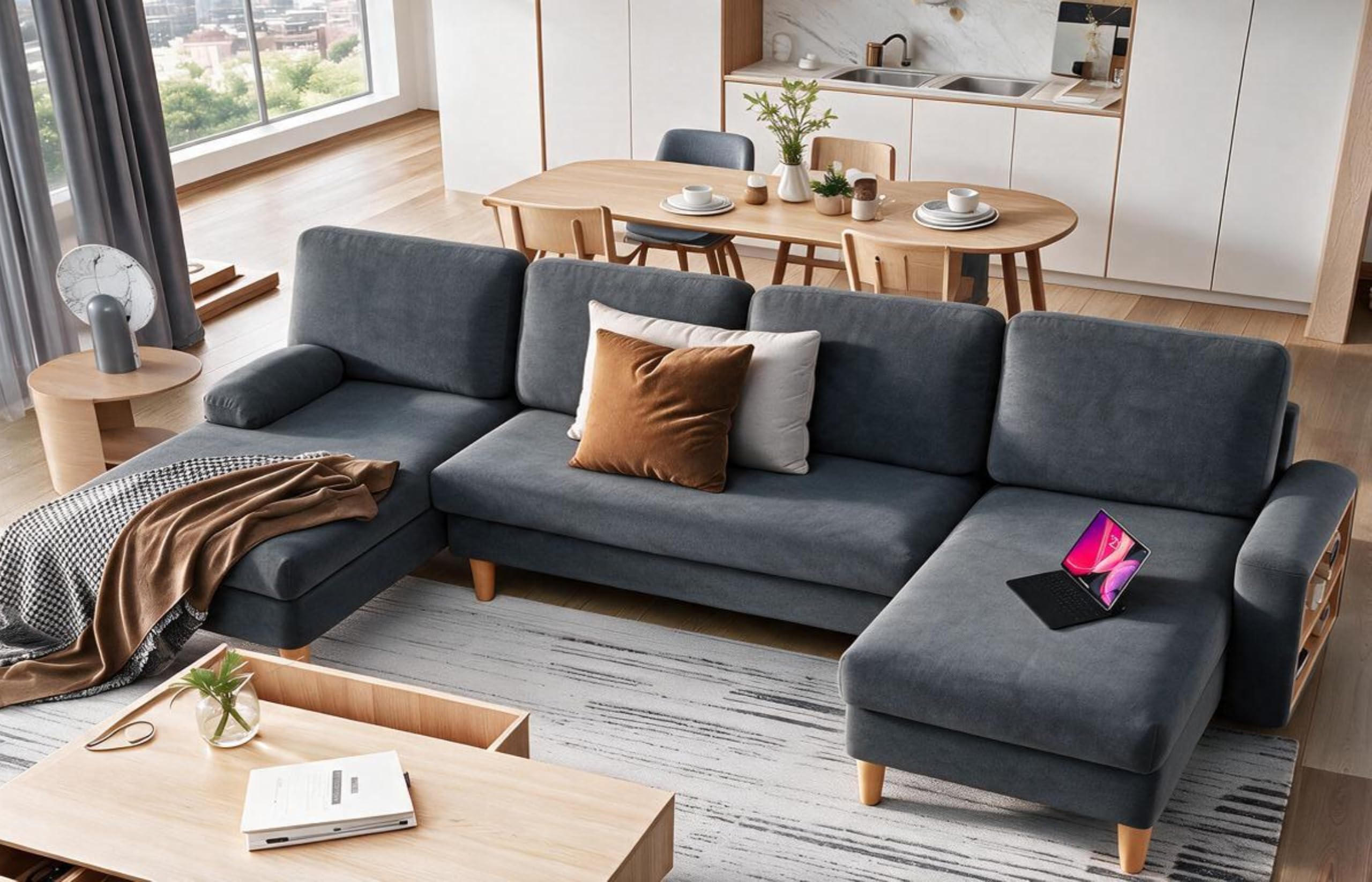YITAHOME 109 Sectional Couches for Living Room