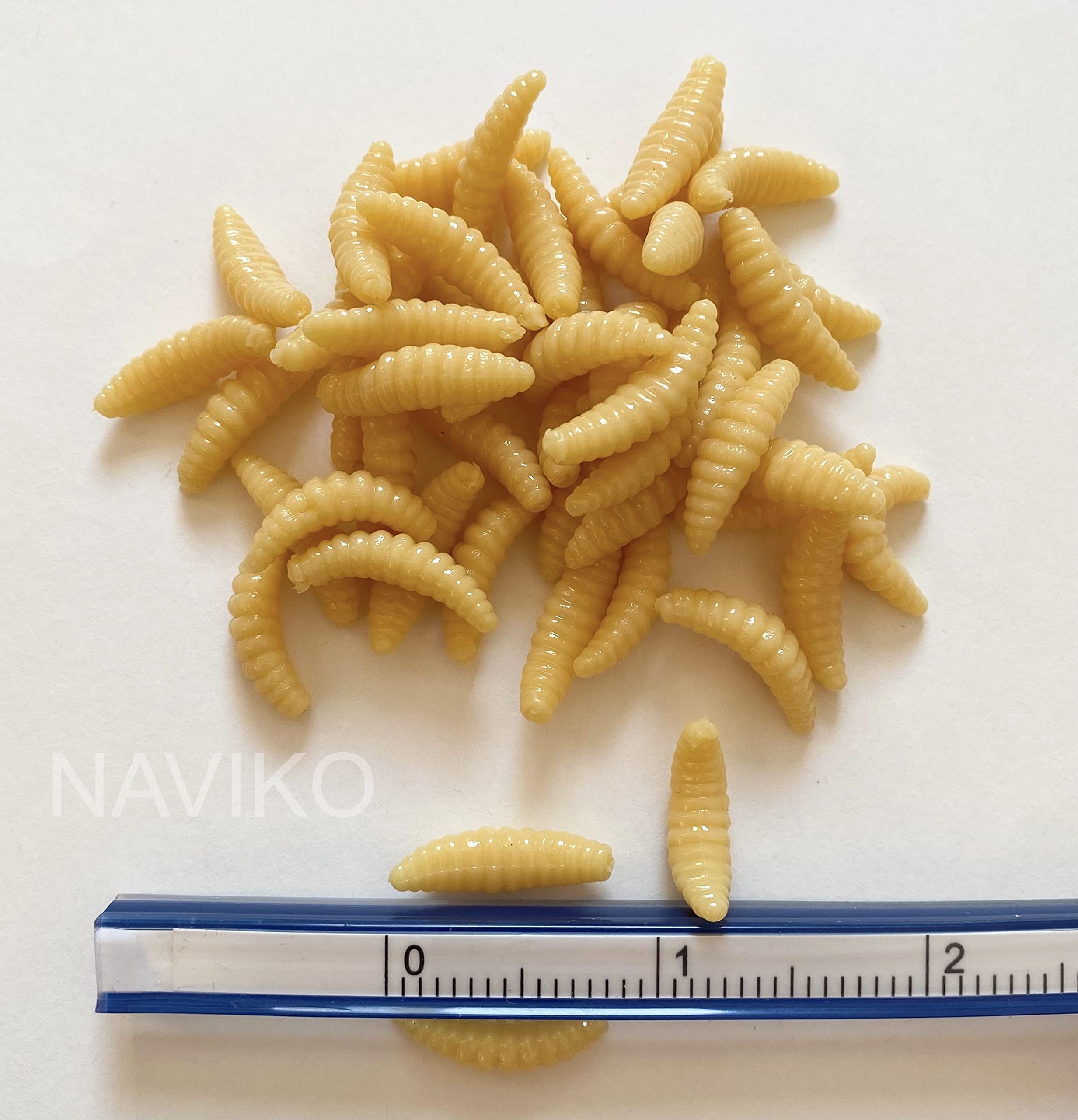 Amazon.com : Fake Maggots Realistic Soft Fishing Lures - Worms