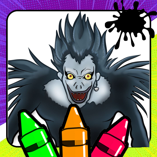 Death Note coloring book game