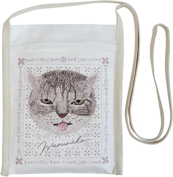 Amazon サコッシュ ショルダーバッグ 猫柄 バッグ ペイズリー 小さめ 軽量 縦型 おしゃれ かわいい キジトラ メンズ レディース プレゼント 布 日本製 バッグ スーツケース