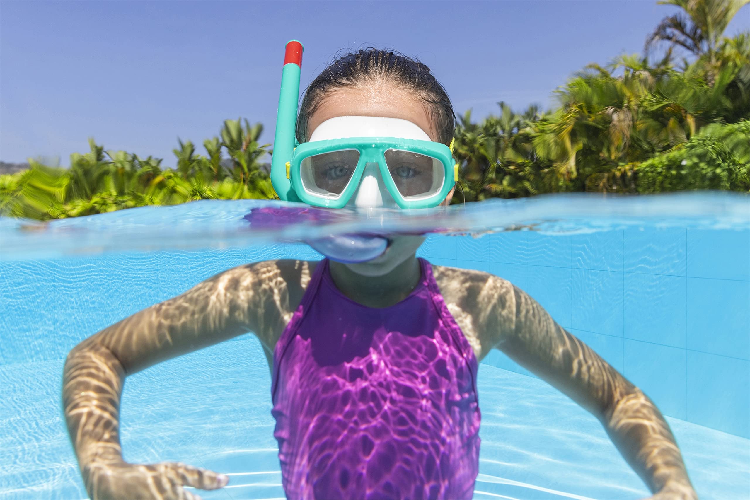 Bestway Aqua Champ Essential Maschera da snorkeling bambini 3+ anni
