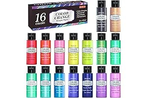 Shuttle Art Chameleon Acrylic Paint Set: Vibrant Colors That Transform Before Your Eyes