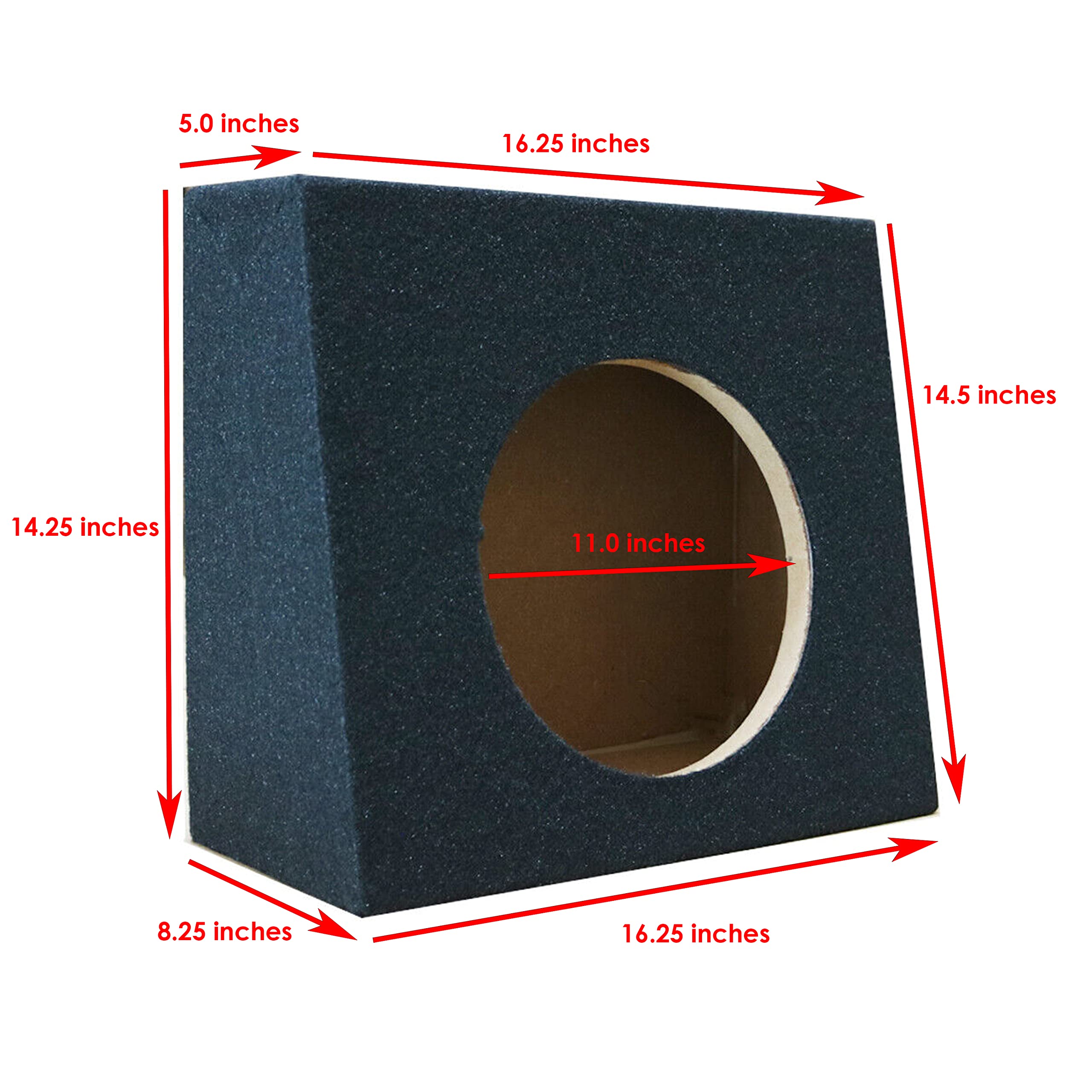 12 Inch Woofer Box Dimensions