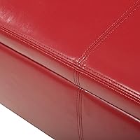 Vista 49 de Banco otomano con espacio para almacenamiento., Marrón