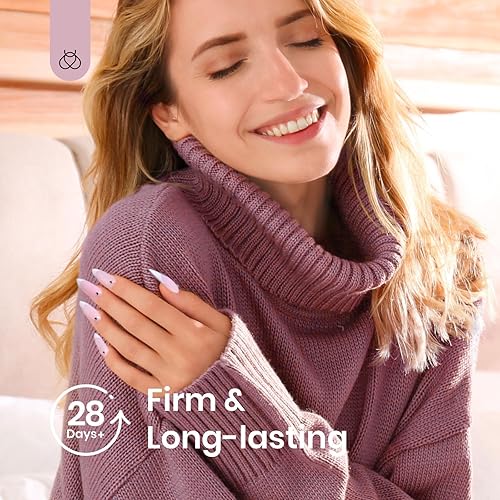 Miniatura 10 de Beetles - Kit de polygel para uñas 6 colores Forest Adventure, kit de uñas de polietileno gris, blanco, verde oscuro, purpurina azul, gel de