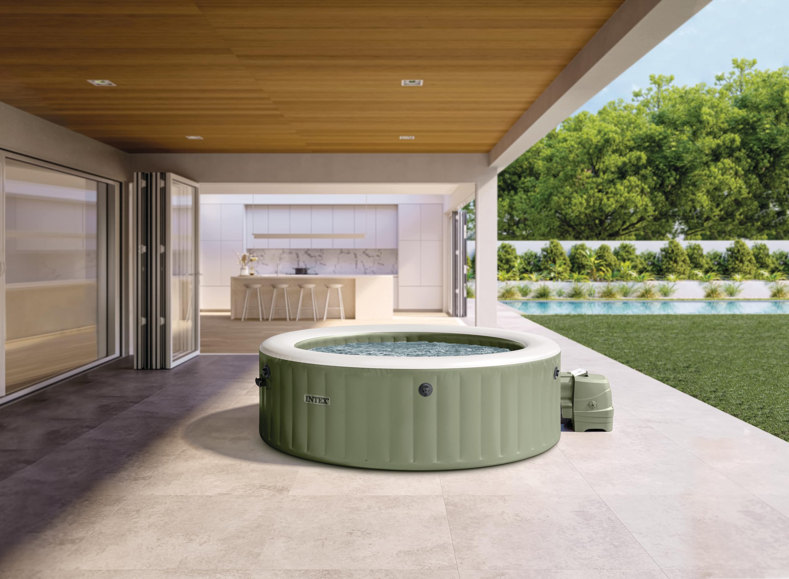 Intex - 28412NP - Pure Spa Sahara 8-Sitzer