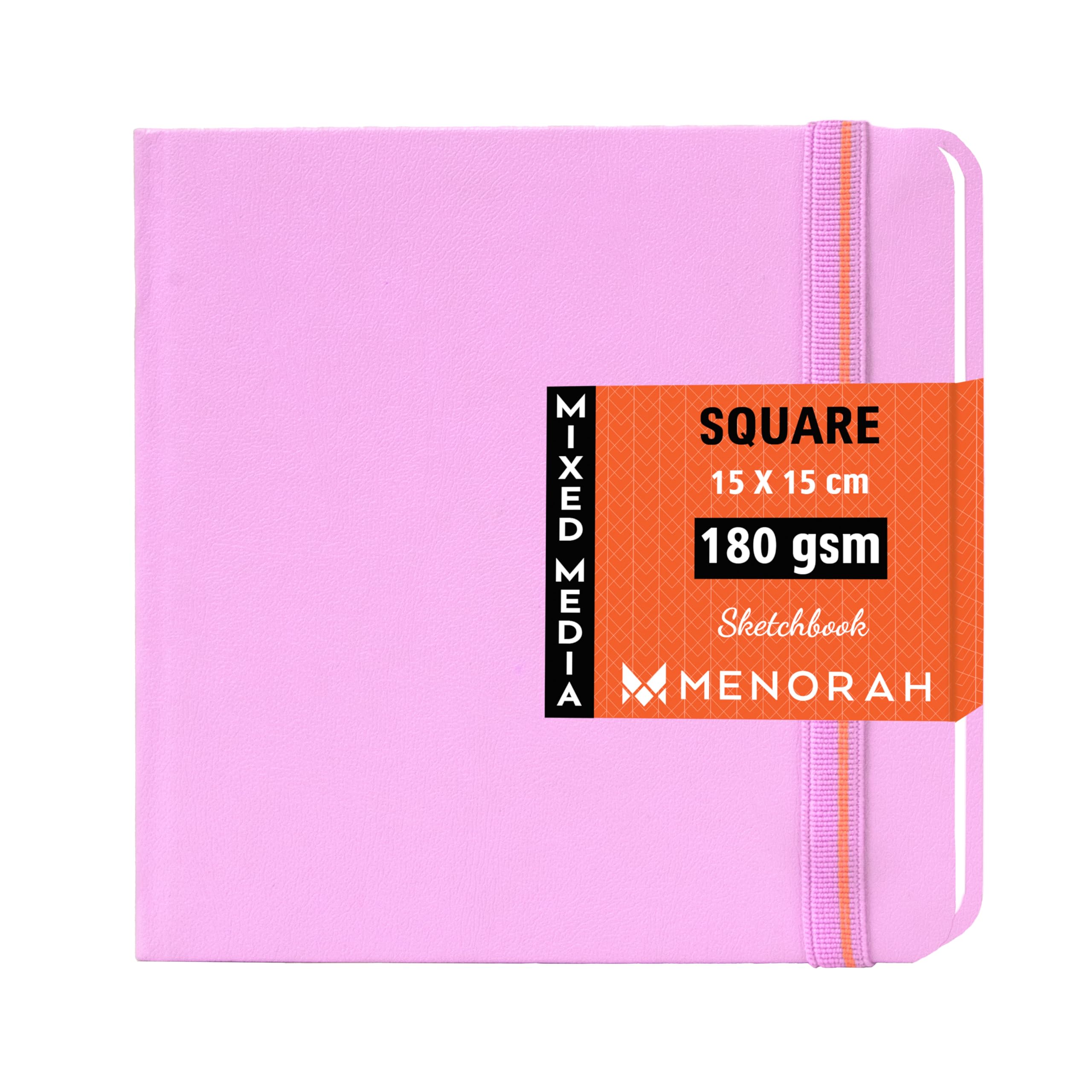 MENORAH Watercolor Paper- Sketch Book For Artist- Square- 180 Gsm- Square Sketchbook- For Drawing- Hard Bound- 100 Pages/50 Sheets- (15.0 X 15.0 Cm)- Lavender (B0CFYHL5TB) Amazon Price History, Amazon Price Tracker