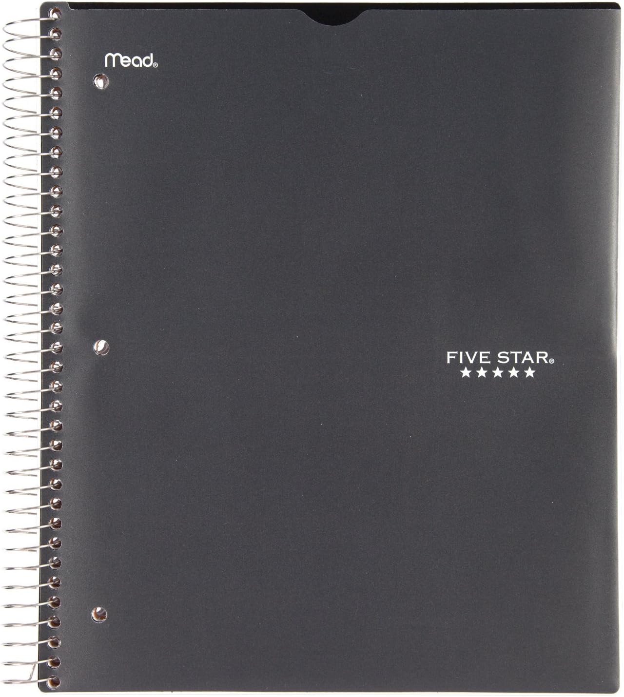 Five Star Advance Spiral Notebook, 1 Subject, College Ruled Paper, 100 Sheets, 7" x 4-3/8", White (73155)