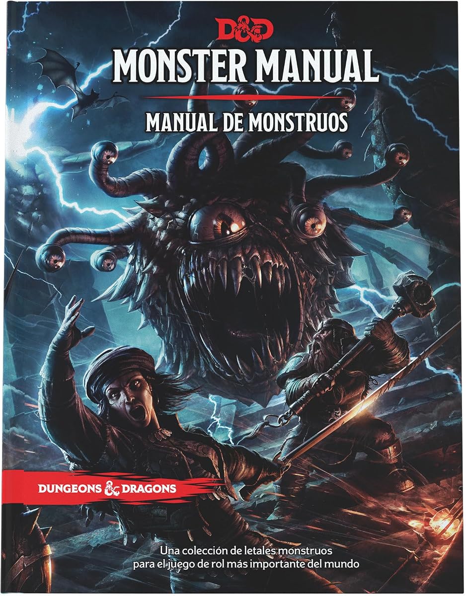 Monster Manual: Manual de Monstruos de Dungeons & Dragons (reglamento básico del juego de rol D&D) (Spanish Edition)