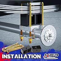 Vista 40 de KSP - Kits de elevación de nivelación de 3 pulgadas para Silverado 1500 1999-2006, kit de elevación de suspensión delantera de 3 pulgadas compatible